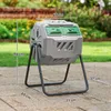 Outsunny Trommel-Komposter 160L Gartenkomposter mit 2 Produktbild-Vorschau 3