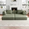 Sofa rozkładane typu "chenille" 2 w 1, z schowkiem w Podgląd zdjęcia produktu 10