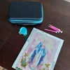 A diamond embroidery kit laid out on a wooden table. Náhľad obrázku produktu