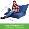 Green Bean® XXL Riesensitzsack "Square" aus Cordstoff 370 Produktbild-Vorschau 5