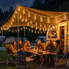 SALCAR 5M Solar Lichterkette Außen Vintage Hanfseil 10 Produktbild-Vorschau 10