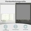 WOLTU Verdunkelungsrollo Klemmfix Thermorollo innen ohne Produktbild-Vorschau 5