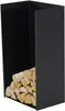 MAGNUS Brennholzregal R148 Schwarz Kaminregal Holzregal Produktbild-Vorschau 4