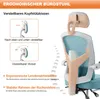 Bürostuhl Ergonomisch - Ein Schreibtischstuhl mit Produktbild-Vorschau 2