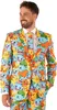 A man wearing a colorful Pokémon-themed suit. Anteprima dell’immagine prodotto