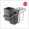 Hailo Abfallsammler 3650103 TA Swing A Tandem 2x 15 Liter Produktbild-Vorschau 6