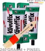Kövulfix Kontaktkleber Set 240g – 2 Tuben + Pinsel – Produktbild-Vorschau 1