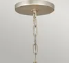 Hängelampe Ø 66 cm H: max. 386,2 cm in Creme-Gold Edelstahl Produktbild-Vorschau 4