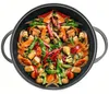 WOK Padella wok Pentola wok Manici in silicone Induzione 36 Anteprima dell’immagine prodotto 5