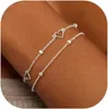 Armband Damen silberfarben mit Herz – filigraner Produktbild-Vorschau 1