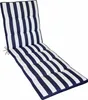 Herlag Liegenauflage Mia Blau-Gestreift 200x60x5cm für Produktbild-Vorschau 1