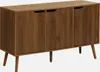 sweeek - Sideboard 3 Türen und 3 Einlegeböden, 120 cm - Produktbild-Vorschau 1