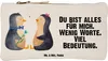 Mr. & Mrs. Panda Pouch Pinguin Pärchen Größe S Klein - Weiß Produktbild-Vorschau 1