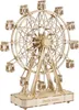 A wooden model of a Ferris wheel on a white background. Náhled obrázku produktu