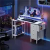 Yaheetech L-förmiger Computertisch, Schreibtisch mit Produktbild-Vorschau 2