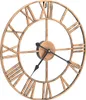vidaXL Horloge murale métal 40 cm Golden Voir les images du produit 3