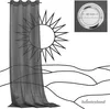 heimtexland ® Boho Vorhang Leinen Optik Transparent Deko Produktbild-Vorschau 4