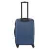 A blue trolley suitcase is shown from the back against a white background. Náhľad obrázku produktu