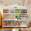 Scaffale bianco per bambini per giocattoli, libri e Anteprima dell’immagine prodotto 6