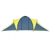 vidaXL Tente de camping 6 personnes bleue et jaune Voir les images du produit 3