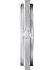 Close-up side view of a watch case with a crown. Voir les images du produit
