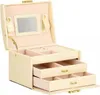 Boîte à Bijoux Beautylushh Beige Gugita rangement bijoux Voir les images du produit 7