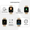 Smartwatch für Damen Herren, 1.85 Zoll mit Produktbild-Vorschau 5
