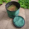 Wiltec 3x Leaf Sack round 100l Green Pop Up Foldable 600D Náhľad obrázku produktu 8