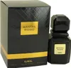 A black perfume bottle and its packaging are displayed against a white background. Anteprima dell’immagine prodotto