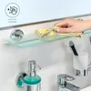 bremermann Bad-Serie LUCENTE Glasablage aus Edelstahl Produktbild-Vorschau 5