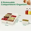 Frischhaltedose Snackbox mit 8 Fächern, Servierplatte, Produktbild-Vorschau 4