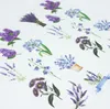 Oblique Unique 20 Blumen Sticker Pflanzen Aufkleber Vintage Produktbild-Vorschau 2