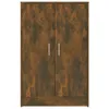 vidaXL Botník kouřový dub 60x35x92 cm materiál na bázi Náhled obrázku produktu 7