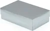 Boîte cadeau laminée 140 x 100 x 47 mm Argent A6 Voir les images du produit 4