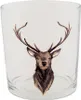 Clayre & Eef Wasserglas 250 ml Braun Glas Rentier Produktbild-Vorschau 1