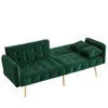Sofa dwuosobowe Merax z funkcją łóżka, rozkładana sofa z Podgląd zdjęcia produktu 5