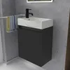 Alpenberger Waschbecken mit Unterschrank Gäste WC 45 cm Produktbild-Vorschau 1