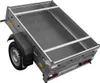 A small trailer for a car, shown from a high angle. Podgląd zdjęcia produktu