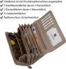 JENNIFER JONES Damen Geldbörse Portemonnaie Natur (1108) Produktbild-Vorschau 4