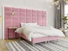 Panneau mural capitonné 50x30 PAG – rose Voir les images du produit 3