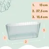 2er Set Orchideentopf Transparent Orchideen Übertopf Produktbild-Vorschau 2