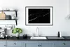 MuchoWow® MuchoWow® Gerahmtes Poster Marmoroptik - Schwarz Produktbild-Vorschau 4