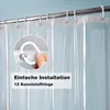 Duschvorhang, Transparent Badvorhang, Antischimmel Produktbild-Vorschau 4