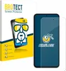 A product packaging box for a screen protector, with a smartphone displaying the screen protector and its features. Produktbild-Vorschau