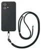 Custodia per Motorola Edge 40 Neo con cordino nero Anteprima dell’immagine prodotto 1
