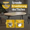 Esstisch Rund Evo, Moderner Esstich Ausziehbar, Tisch mit Produktbild-Vorschau 6