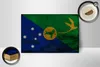 Holzschild Flagge Weihnachtsinsel 18x12cm Flag Rost Produktbild-Vorschau 3