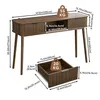 Moderner Sofatisch/Schreibtisch, Konsole im Vintage-Stil Produktbild-Vorschau 4