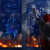 Decoraciones navideñas para ventanas, adhesivos, diseño de Vista previa de la imagen del producto 4