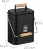 Relaxdays - Seau à compost de cuisine, 3,5 litres, 2 Voir les images du produit 4